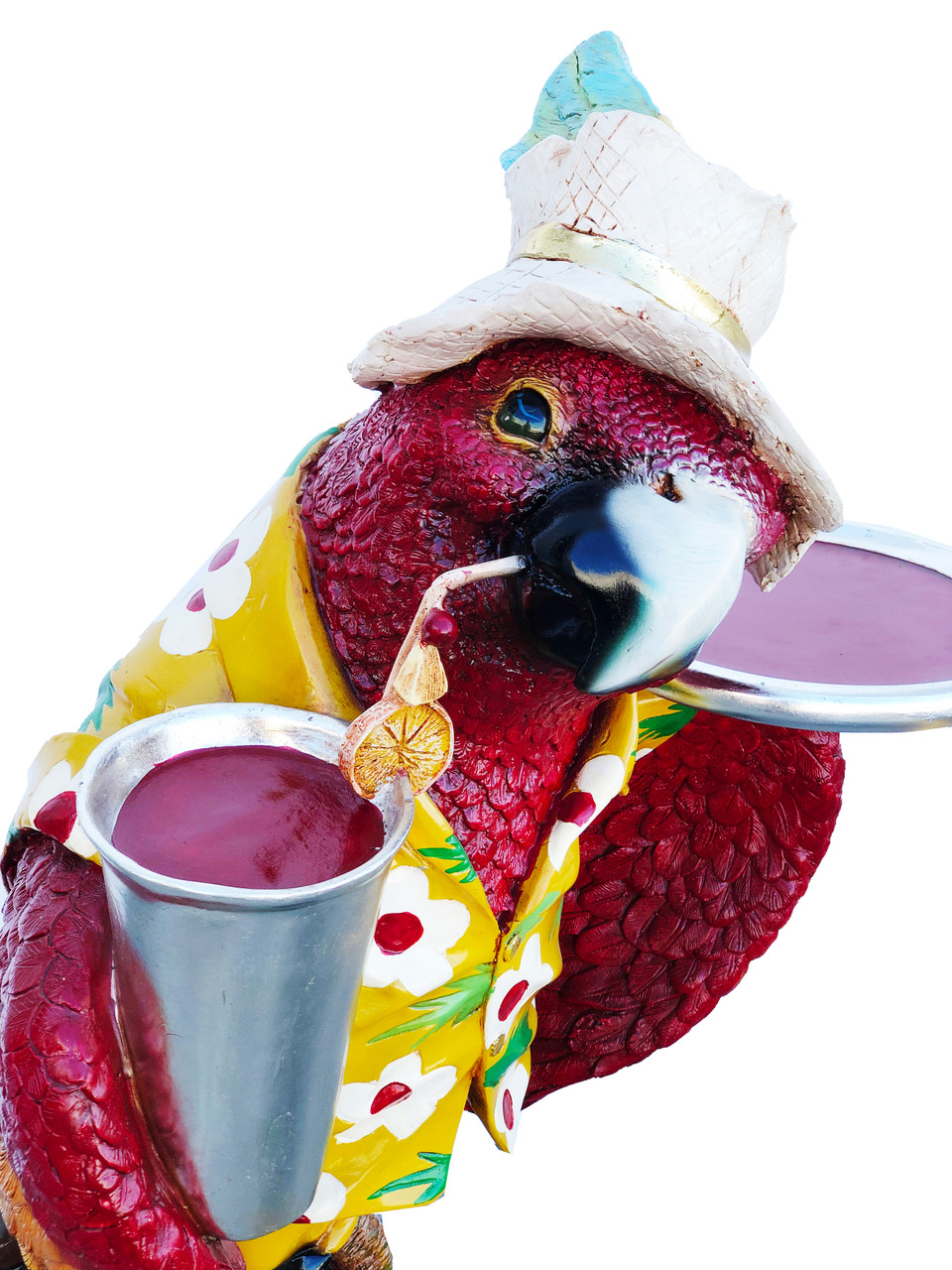 Parrot Butler with Tray 36" Room Scene