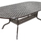 Savannah Outdoor Aluminum Oval Dining Table