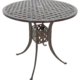 Savannah Outdoor Aluminum Round Bar Table