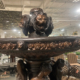 Bronze 4 Season Lady with Lion Face Fountain 93 Inch