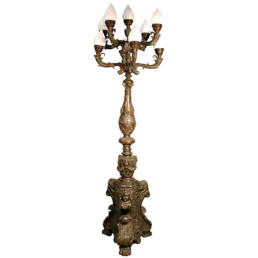 9 Bouquet wBoy Face Lamp