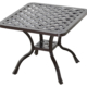 Savannah Outdoor Aluminum End Table Close Up Image