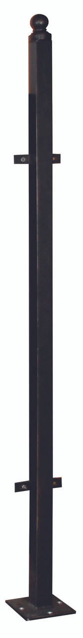 Bridgeton Moore Aluminum Small Fence Post