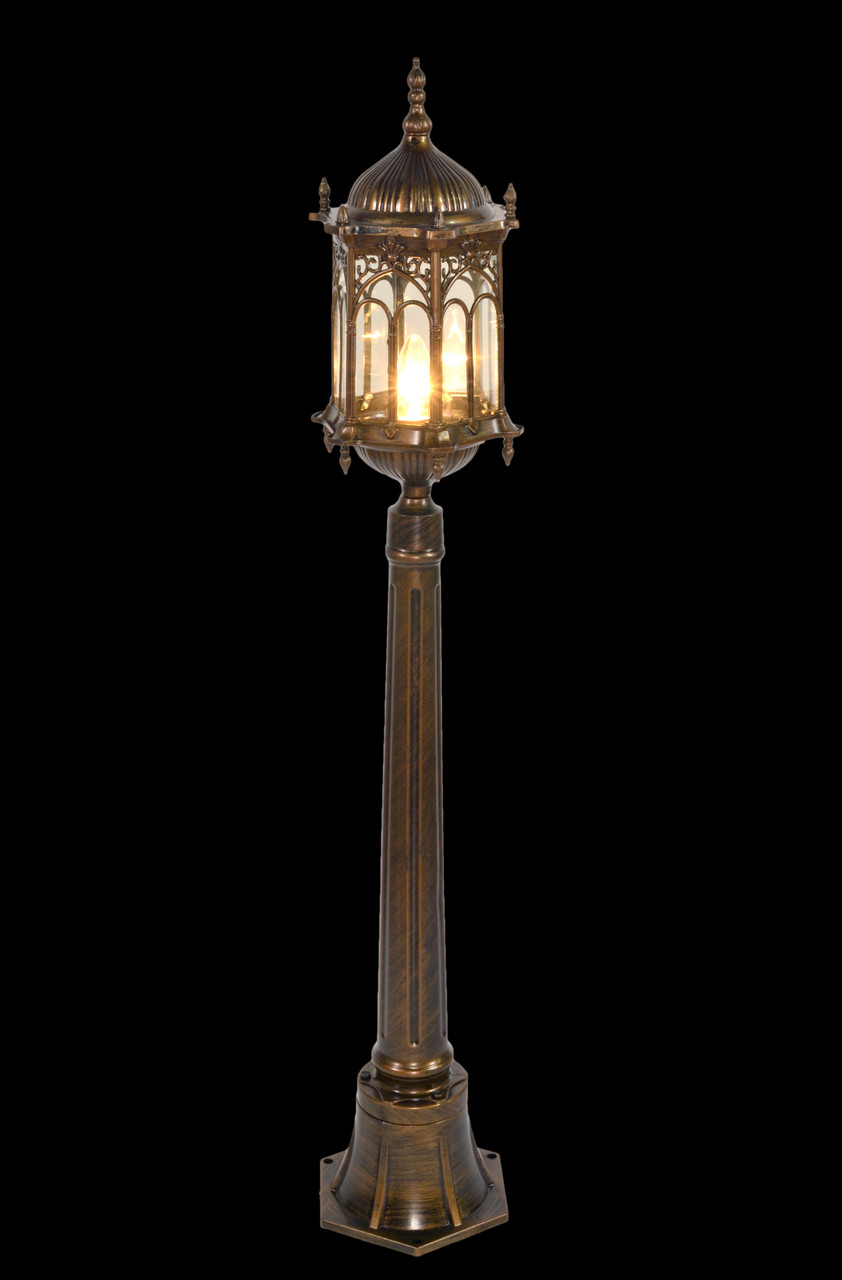 Gothic Grassland Lamp Close Up Image