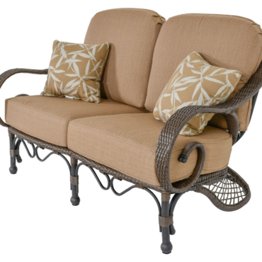 Grand Bonaire Weave Outdoor Loveseat
