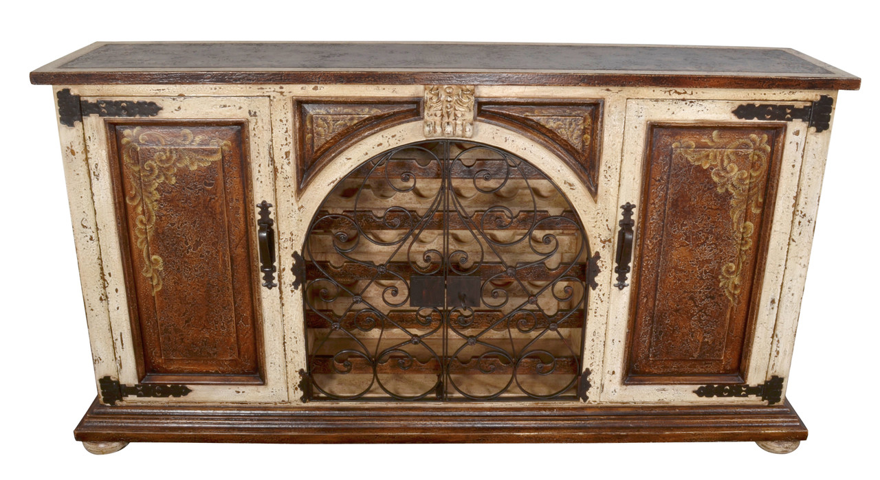 Casa Grande Iron Wine Sideboard Room Scene