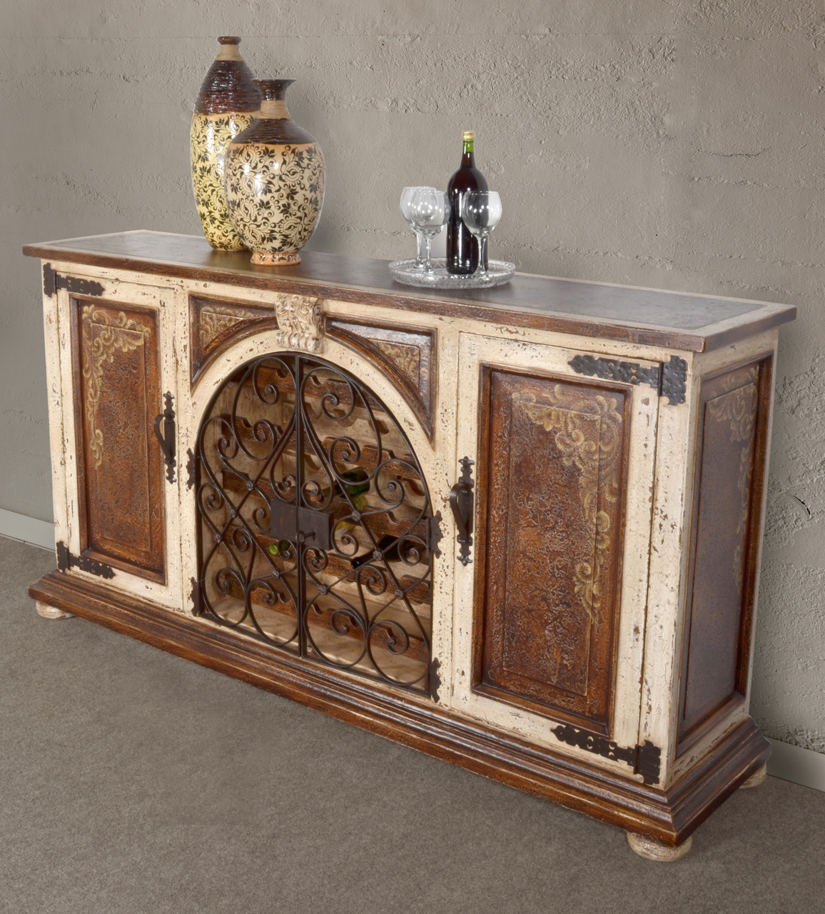 Casa Grande Iron Wine Sideboard