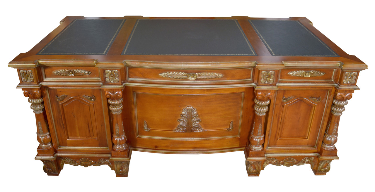 Monarch Mahogany Executive Desk  VC (KIT) Room Scene