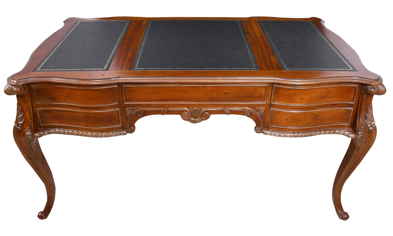 Large Mahogany Writing Desk Room Scene