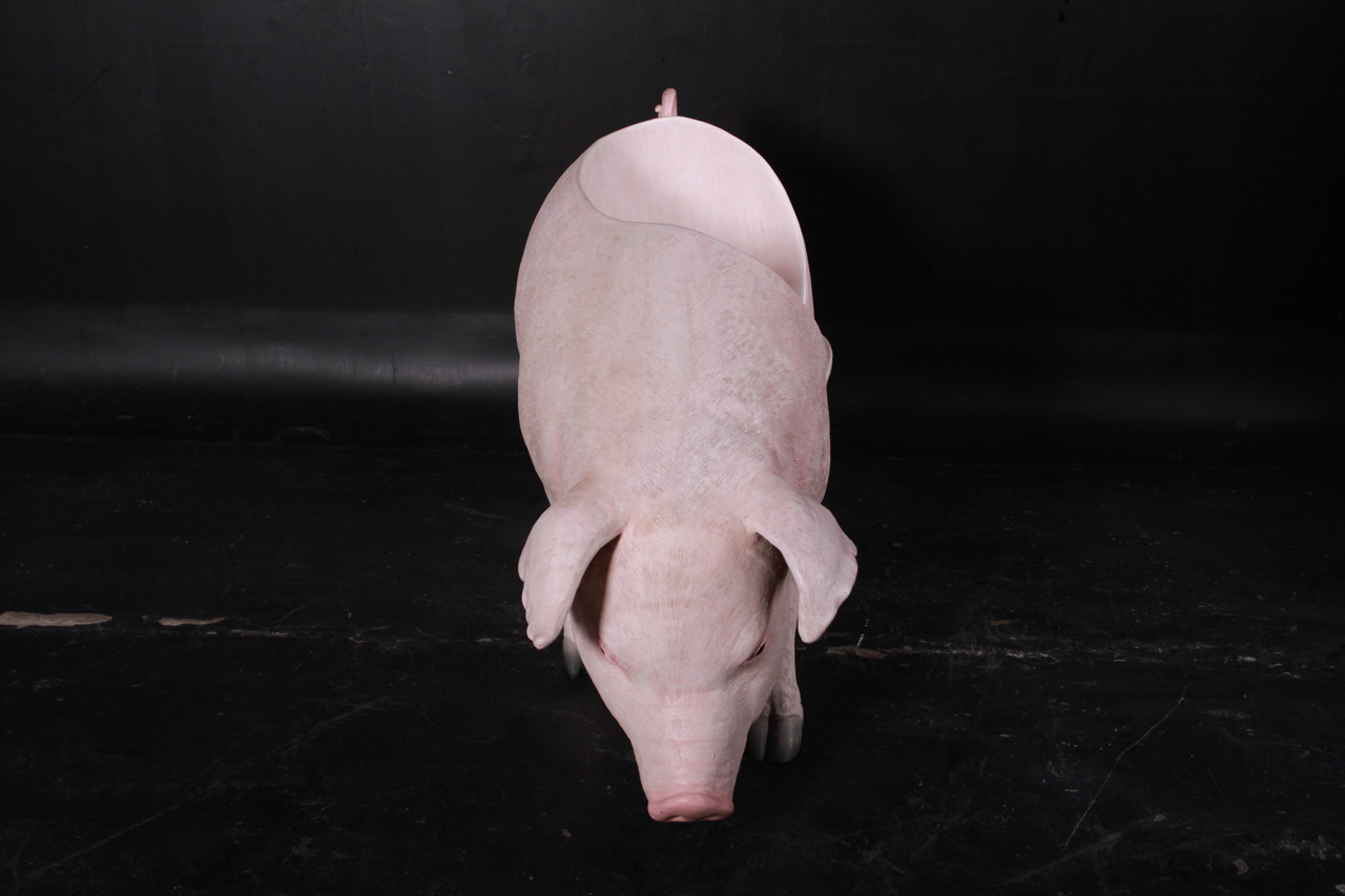 Fat Pig Bench Close Up Image