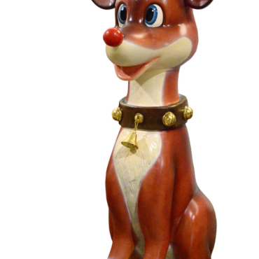 Majestic Funny Reindeer 7ft