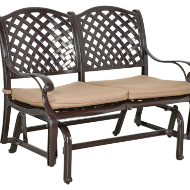 Savannah Outdoor Aluminum Bench Glider