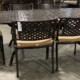 Savannah Outdoor Aluminum Oval Dining Table Set of 7 (KIT)
