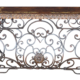 Peruvian Forged Iron Console