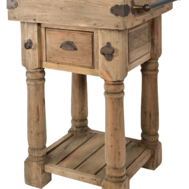 Farmhouse Island Work Console Small