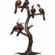 Birds in a Tree Bronze