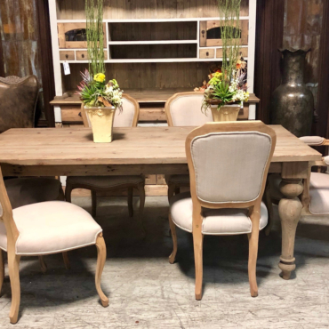 Farmhouse Dining Table Set of 7