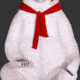 Sitting Christmas Bear Jumbo