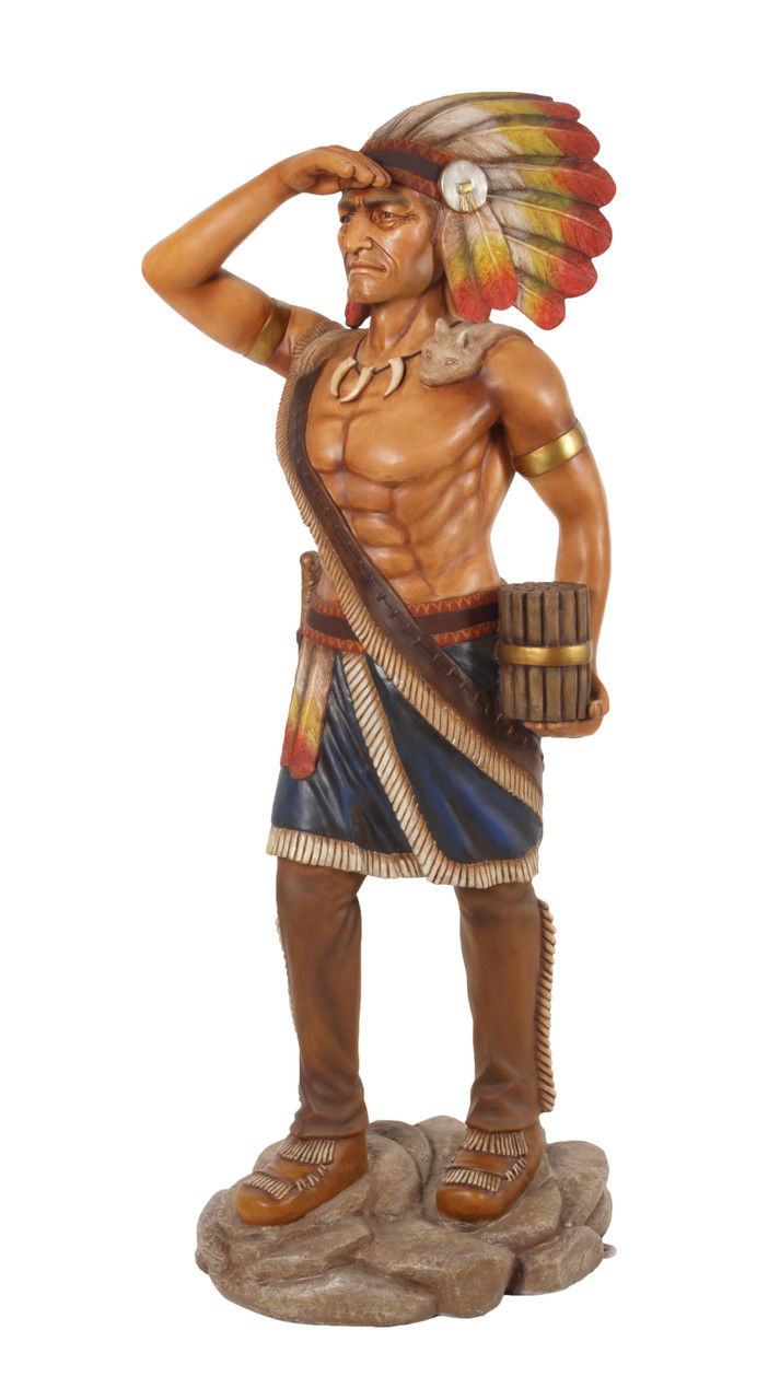Tobacco Native American Indian 6ft Room Scene