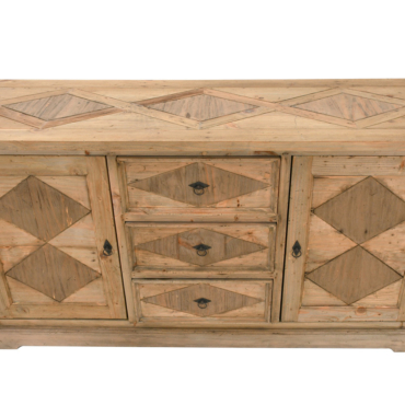 Inverness Farmhouse Diamond Sideboard Buffet