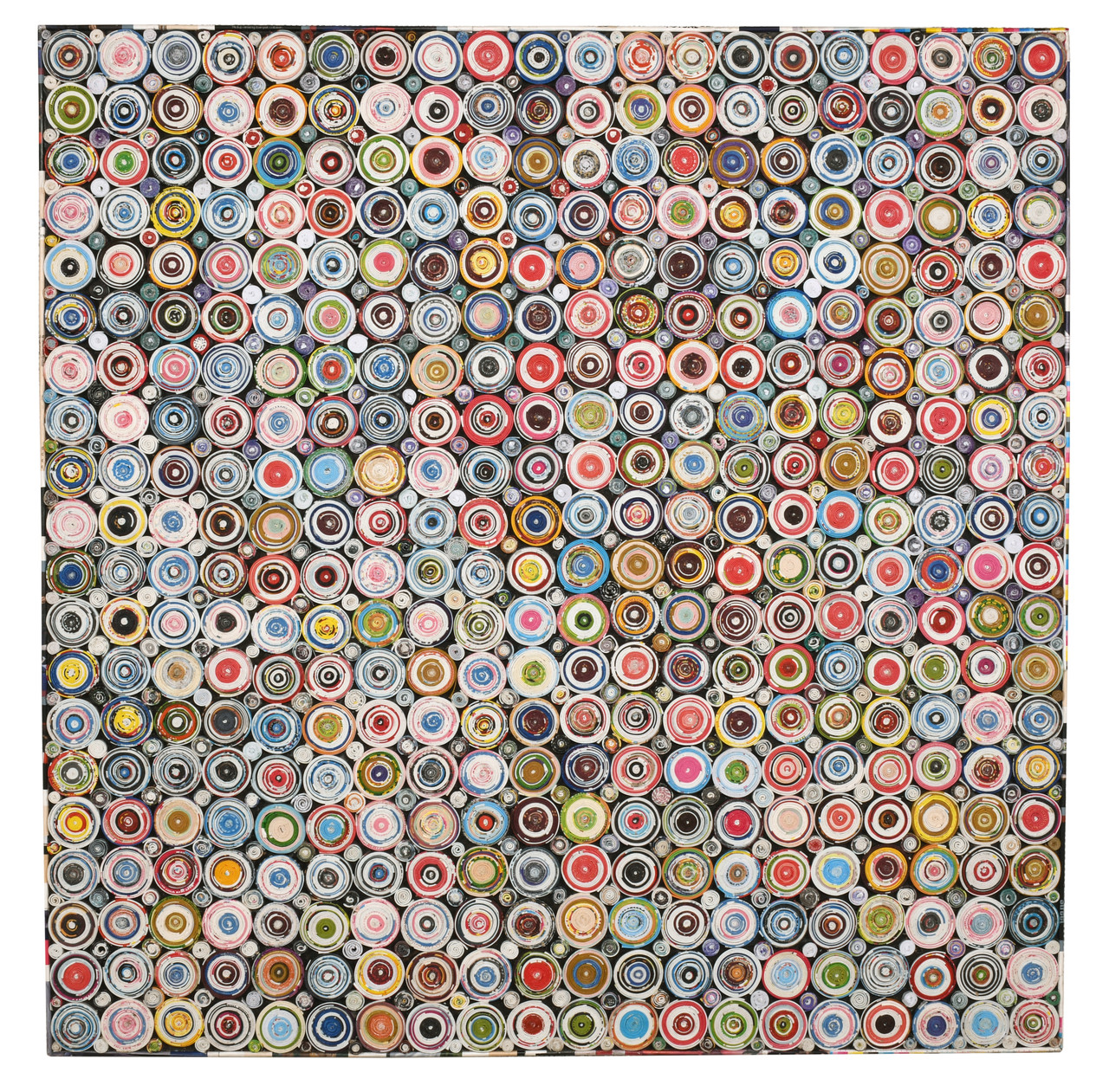 Quilled Coiled Wall Art 40 X 40 Inches