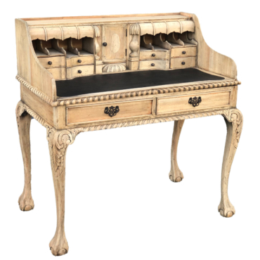 Farmhouse Style Escritoire Desk after Chippendale
