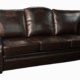 Botswana Croc and Micro Leather Sofa