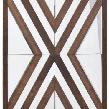 Modern Aspen Double Diamond 72 Inch Mirror