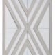 Silver Aspen Diamond 72" Mirror