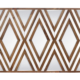 Modern Aspen 3 Diamond Multi 55 Mirror