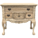 Natural Mahognay Large Chippendale Low Boy