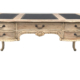 Natural Mahognay Large Chippendale Writing Desk
