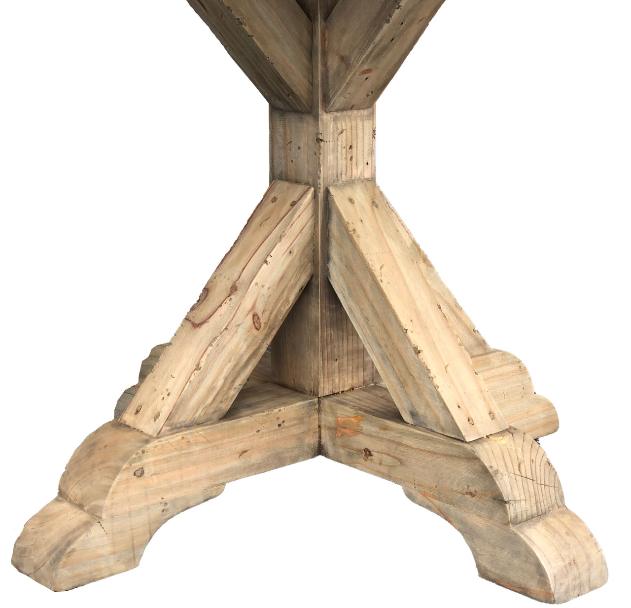 Farmhouse Diamond 48'' Rd Dining Table Room Scene