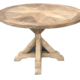 Farmhouse Diamond 48'' Rd Dining Table