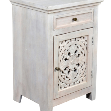 Carved Lace Harlow Side Cabinet