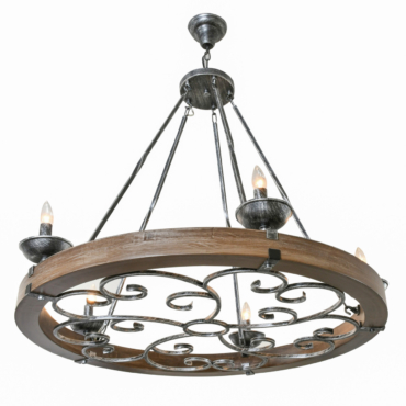 Ridge Line 38" Chandelier