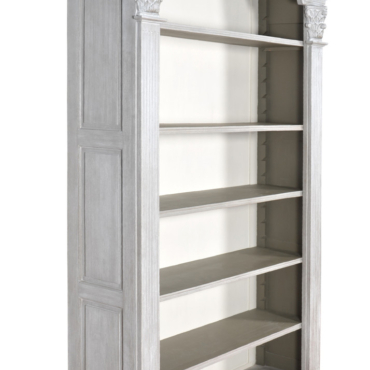 Mystique Gray Continental Casual Bookcase