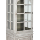 Mystique Gray Georgian Curio Cabinet