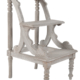 Mystique Gray Library Stepladder
