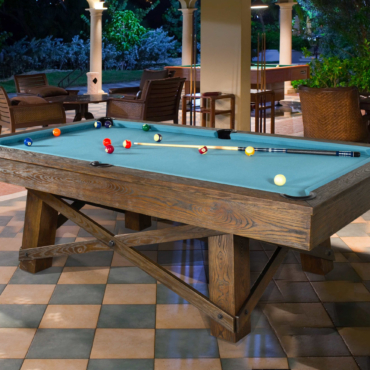 8ft Ashwood Slate Top Pool Table Craftsman