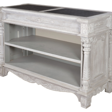 Mystique Gray Monarch Bookcase