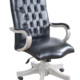 Mystique Gray Office Leather Chair