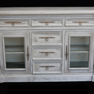 Mystique Gray Bordeaux Sideboard