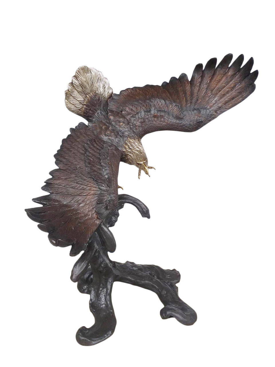 Eagle Flying Left 63 Inches Tall Room Scene