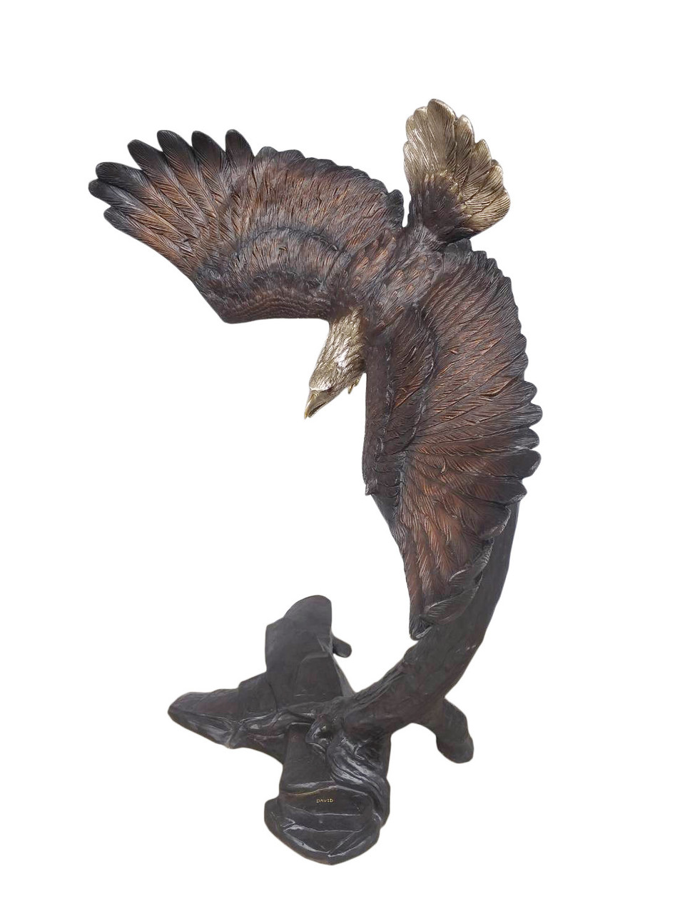 Eagle Flying Right 64 Inches Tall Room Scene