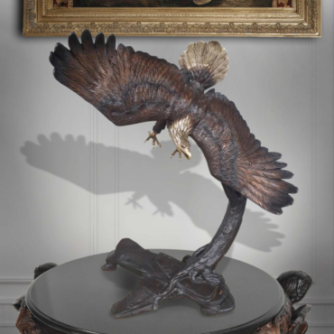 Eagle Flying Right 64 Inches Tall