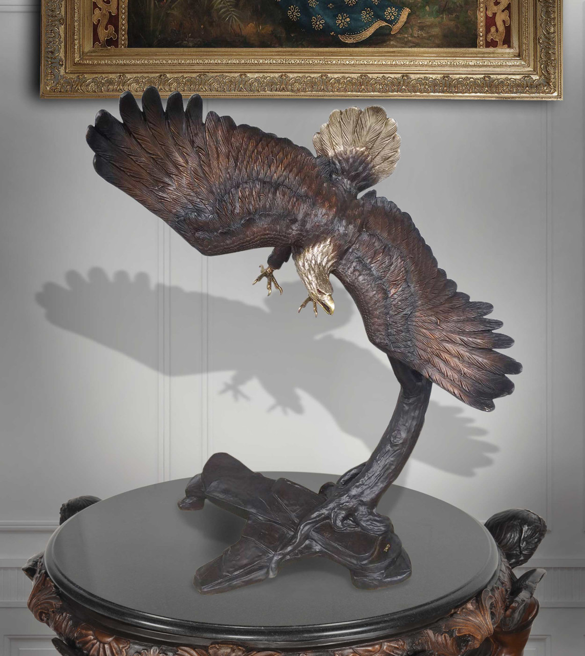 Eagle Flying Right 64 Inches Tall