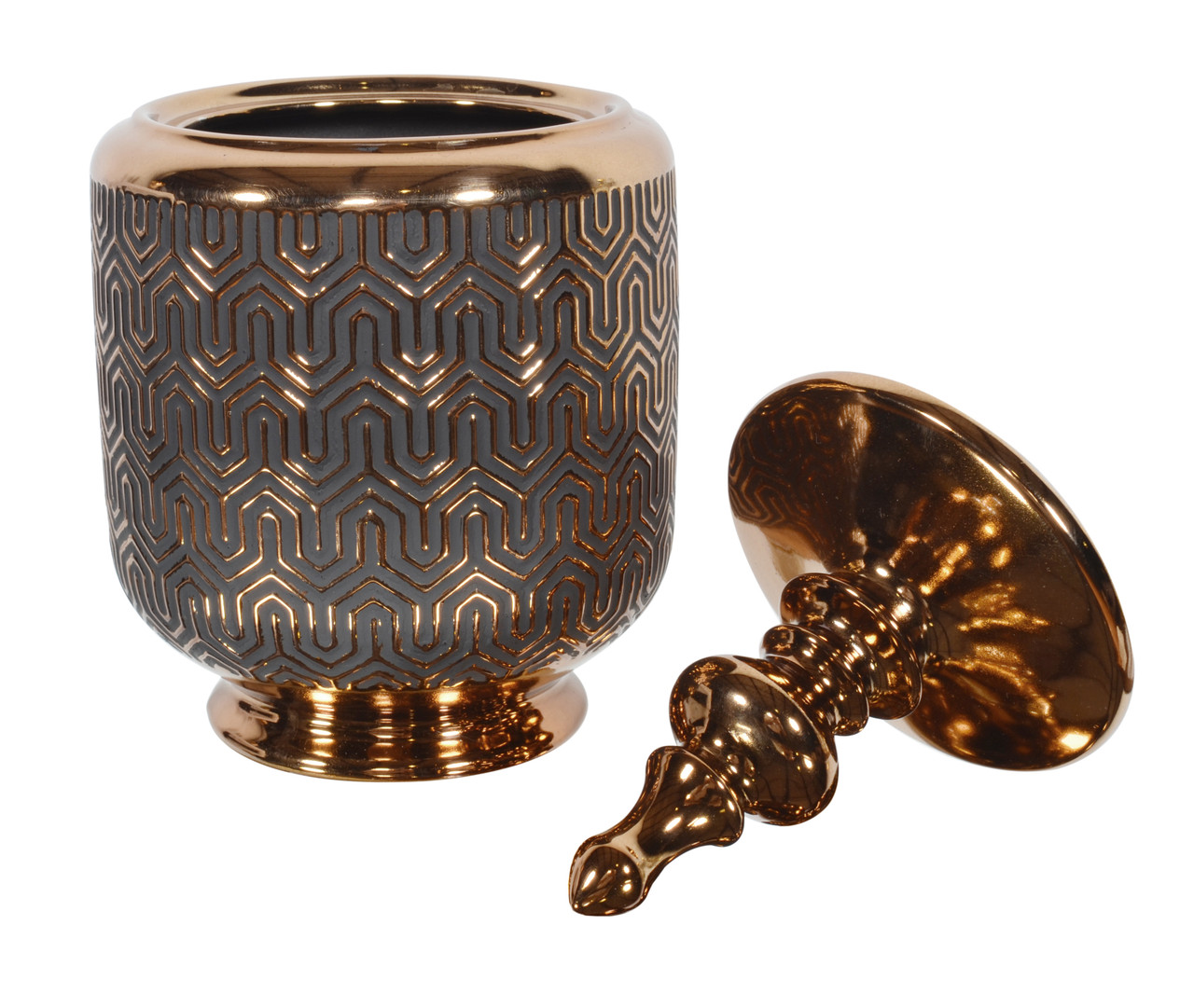 Copper Illusion Canister Close Up Image