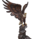 Eagle Perched Right 79 Inches Tall