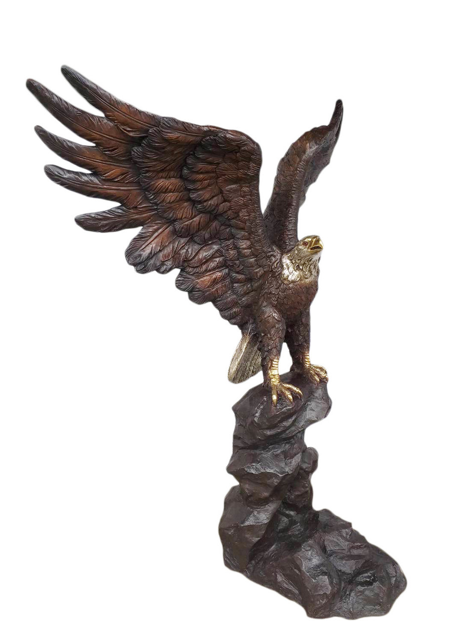Eagle Perched Right 79 Inches Tall